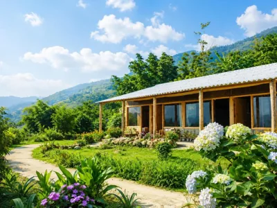 Deluxe-Doppelzimmer — De Mont Retreat Sapa